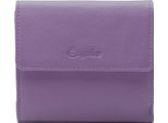 Esquire Pelle Portafoglio Peru Lady Wallet Lilac Lilla