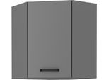 Mobile Angolare Superiore Nelja - 60X60 Cm, Antracite