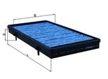 Mahle Lao 382 - Filtro Aria Abitacolo Oe 91160128 Per Primastar (X83), Movano (X70), Vivaro (J7), Vivaro (F7), Vivaro A (E7), Vivaro A (X83), Trafic Ii (Jl), Trafic Ii (Fl), Trafic Ii (El)