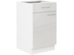 Mobile Base Con Cassetto Lajla - Larghezza 50 Cm, Bianco