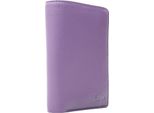 Esquire Pelle Portafoglio Peru Wallet Lilac Lilla