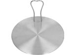 Piastra Di Diffusione Del Calore Piastra Di Induzione In Acciaio Inox Fornello Elettrico A Induzione Adattatore Diffusore Per La Cucina Di Casa (18# 17.5Cm / 6.9In)
