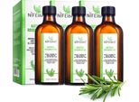 Olio Di Rosmarino Olio Essenziale Naturale Cura Dei Capelli Cura Della Pelle Sopracciglia Ciglia, 3X 100Ml