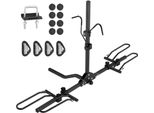 Portabici Per 2 Biciclette - Portabici Pieghevole Per Rimorchio - Auto, Camion, Suv - Ricevitore Da 1,25"/2"