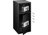 Cassaforte - Cassaforte A Chiave Elettronica Ignifuga - Cassaforte A Combinazione 4MM 74 L - Cassaforte Per Mobili Sicura Con Robusto Alloggiamento In Ferro E Struttura In Acciaio Per Impieghi Gravosi