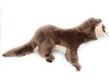 Onwomania Peluche In Tessuto Animale Furetto Martora Puzzola 30Cm Marrone