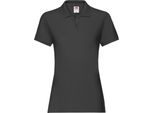 Fruit Of The Loom - Polo "Premium"" Da Donna RW8418 (L) (Nero)"