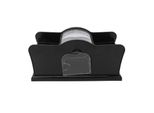 1-2 Deck Manuale Carta Shuffler Poker Playing Card Casino Card Manuale Shuffler Strumento (Nero)