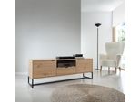 Armadio Rtv Artisan In Rovere 153 Cm - Moderno, 2 Armadi, 1 Cassetto