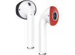 Copriorecchie Elago [2 Paia 2 Colori] Per Airpods 2 / Airpods 1 Nero / Rosso