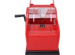 1-2 Deck Manuale Carta Shuffler Poker Playing Card Casino Card Manuale Shuffler Strumento (Rosso)