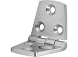 Cerniera Della Porta 6 Fori Specchio Lucidato 316 Cerniere In Acciaio Inox Marina Per La Barca 76X38Mm