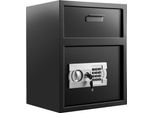 Cassaforte Elettronica Di Sicurezza Per Mobili - Cassaforte Con Serratura A Combinazione Elettronica - Cassaforte Nera Per Mobili - Robusta Cassaforte Acciaio Al Carbonio - Ignifuga