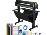 Taglierina Per Vinile Vevor, Confezione Da 34 Pollici, Macchina Per Il Taglio Del Vinile, Stampante Manuale Per Vinile, Display Lcd, Plotter Da Taglio, Taglio Di Insegne Con Software Signmaster Per La Progettazione E Il Taglio, Con Accessori,