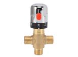 Valvola Di Miscelazione Termostatica, Valvola Di Miscelazione Per Doccia In Ottone, Valvola Di Controllo Della Temperatura Dell'acqua Calda E Fredda Per I Lavandini Del Bagno