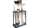 Vevor Porta Attrezzi Da Giardino 75X35X82Cm Porta Attrezzi Organizzatore Pp Multiuso Porta Attrezzi Da Giardino 10 Scomparti Porta Attrezzi Sistema Antiribaltamento Porta Attrezzi Da Giardino Porta Scopa Garage Giardino Stanza