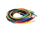 Connettore A Banana Set Di Cavi Di Prova 4 Mm 1 Metro Filo Di Prova Elettrica Con Sonda Crocodile Clip