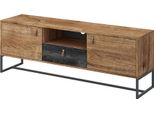 Armadio Rtv Rovere Ribbeck/Pietra Nera 153 Cm - Moderno, Piano In Laminato
