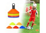 Yuenfong Set Di Coni Di Marcatura 50 Pcs Coni Da Calcio, Accessori Per L'allenamento, Coni Di Marcaturaadatti Per Calcio, Cricket, Rugby, Hockey, Tennis