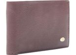 Esquire Pelle Portafoglio Chicago Wallet Brown Marrone Scuro