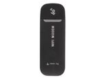 Router 4G Wlan Nero - Fino A 10 Utenti, Connessione Stabile, Usb Plug-And-Play, Hotspot Con Micro Sim Per Telefono E Pc