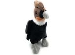 Onwomania Peluche In Tessuto Animale Condor Uccello Condor Andino Avvoltoio 21Cm Nero