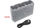 DF-DJM130UH Caricabatterie Compatibile Con [Dji] Mavic Mini 2, Mini Se
