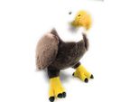 Onwomania Peluche In Tessuto Animale Aquila Calva Uccello Enorme 35Cm Marrone