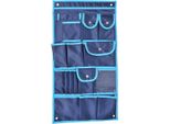 Organizzatore Pensile Organizzatore Pensile In Tessuto Per Campeggio Caravan Camper Roulotte Barca Tenda 40 X 73 Cm Blu