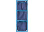 Organizzatore Da Appendere Organizzatore Da Appendere In Tessuto Da Campeggio Caravan Camper Roulotte Barca Tenda 20 X 57 Cm Blu