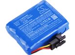 Techtek Batteria Compatibile Con [Medcaptain] MP-60A, SYS-6010A Sostituisce INR18650-2S1P-02