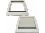 Telaio Interno Per Botola Mpk Finestra Per Tetto Cofano Per Tetto 40 X 40 Cm Caravan Camper Caravan Con Tenda A Doppia Plissettatura