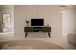 Armadio Moderno Rtv Rovere Artisan&Amp; Nero 120 Cm, Stile Scandinavo - Design Elegante