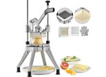 Taglierina Per Patate - Taglierina Per Patatine Fritte 3/8 Di Pollice - Taglierina Per Verdure - Tritatutto Commerciale Affettafrutta Con 2 Lame Di Ricambio - Tritatutto In Acciaio Inox Insalata, Frutta.