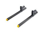 2X Forche Per Pallet Serrabili - 1090X70X230Mm - Portata Forche 907Kg - Forche 109Cm - Lunghezza Totale Con Lama Forche 76,2Cm - Carrello Elevatore - Forche Per Carrello Elevatore - Caricatore Frontale - Telaio Per Pallet