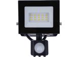 Doran Faretto Led 10W Con Sensore, Colore Neutro 4000K, 735Lm, IP65, 220-240V EDO777674 Soluzioni Edo