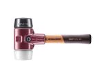 Mazza Simplex Soft-Face, Composizione Gomma / Superplastica; Con Alloggiamento In Ghisa Malleabile E Manico In Legno Extra Corto Di Alta Qualità | D=60 Mm / Design Del Manico=Extra Corto | 3027.062