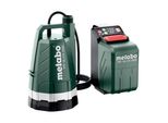 Pompa Sommersa A Batteria Metabo Tpf 18 Ltx 7000 18 V 7000 L/H 0,9 Bar (601748850) + Accessori - Senza Batteria, Senza Caricabatterie