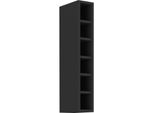 Pensile Alto Saju - Larghezza 15 Cm, Nero