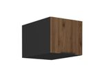 Cappa Aspirante Profonda Tova - Larghezza 40 Cm, Noce Okapi / Nero