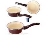 Orion Casseruola Smaltata Casseruola Casseruola Smaltata Marrone 12 Cm 350 Ml
