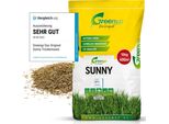 Greenyp® Sunny I Tappeto Erboso Secco Resistente Alla Siccità I 10 Kg Per 400 M² I Seme Di Erba Seme Di Prato Seme Di Prato Risemina Di Erba A Rapida Germinazione