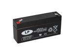 Batteria Al Piombo Landport LP6-3,2 6V 3,2Ah Agm T1 Senza Manutenzione
