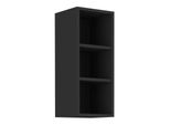 Mobiletto Superiore Aperto Saju - Larghezza 30 Cm, Nero