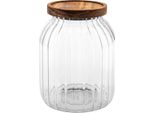 5 Five Simply Smart - Einmachglas "Harmony"" 2L Aus Glas Und Akazie"