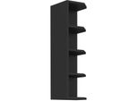 Mobile Alto Angolare Saju - Larghezza 30 Cm, Nero