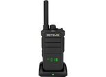 Retevis RB626H Walkie Talkie Per Adulti, Radio Professionale A 2 Vie Con Schermo, Torcia A Led, Walkie Talkie Ricaricabile