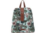 Picard Zaino Per Il Tempo Libero Zaino Sonja Backpack Shoulderbag Flowerbed Turchese