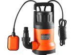 Pompa Per Acque Reflue Vevor, 400 W, 9500 L/H Di Portata Elevata, 7,9 M Di Prevalenza, Pompa Sommergibile, Pompa Per Acqua Portatile Con Cavo Di Alimentazione Di 3 M Per Il Pompaggio Dell'acqua Da Piscine, Laghetti Da Giardino, Cantine