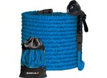 Bonplus Bp Tubo Da Giardino Allungabile Con Lancia A Spruzzo, 10 Funzioni Diverse, Tubo Da Giardino Con Pistola A Spruzzo, Con Borsa Per Il Trasporto (15 M)